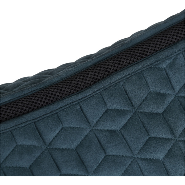 2026 WeatherBeeta Suede Elite Air-Tec Dressage Saddle Pad 1030346007 - Forest Green